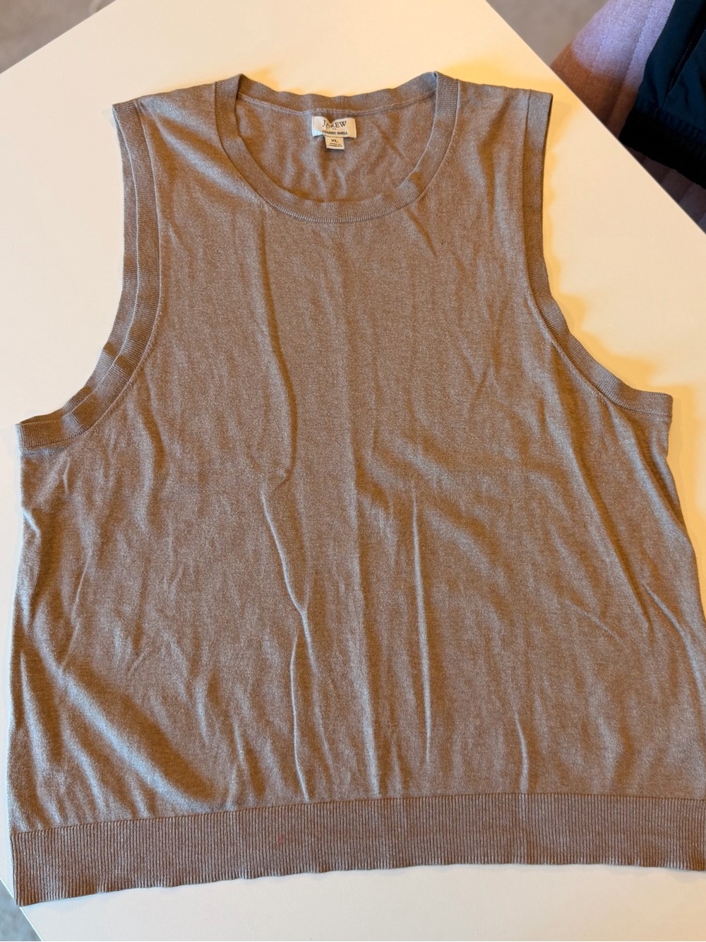 J. Crew Taupe Women’s Vest